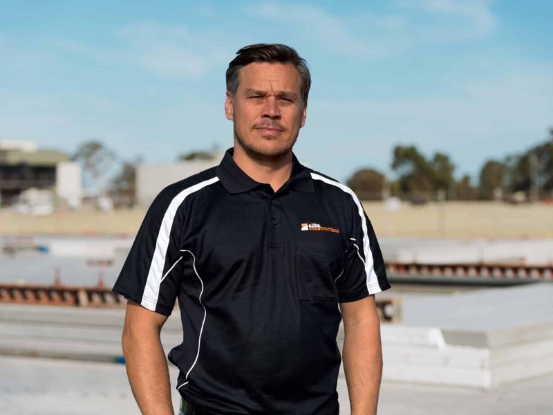 Will Vahtera, Site Supervisor, Alita Constructions